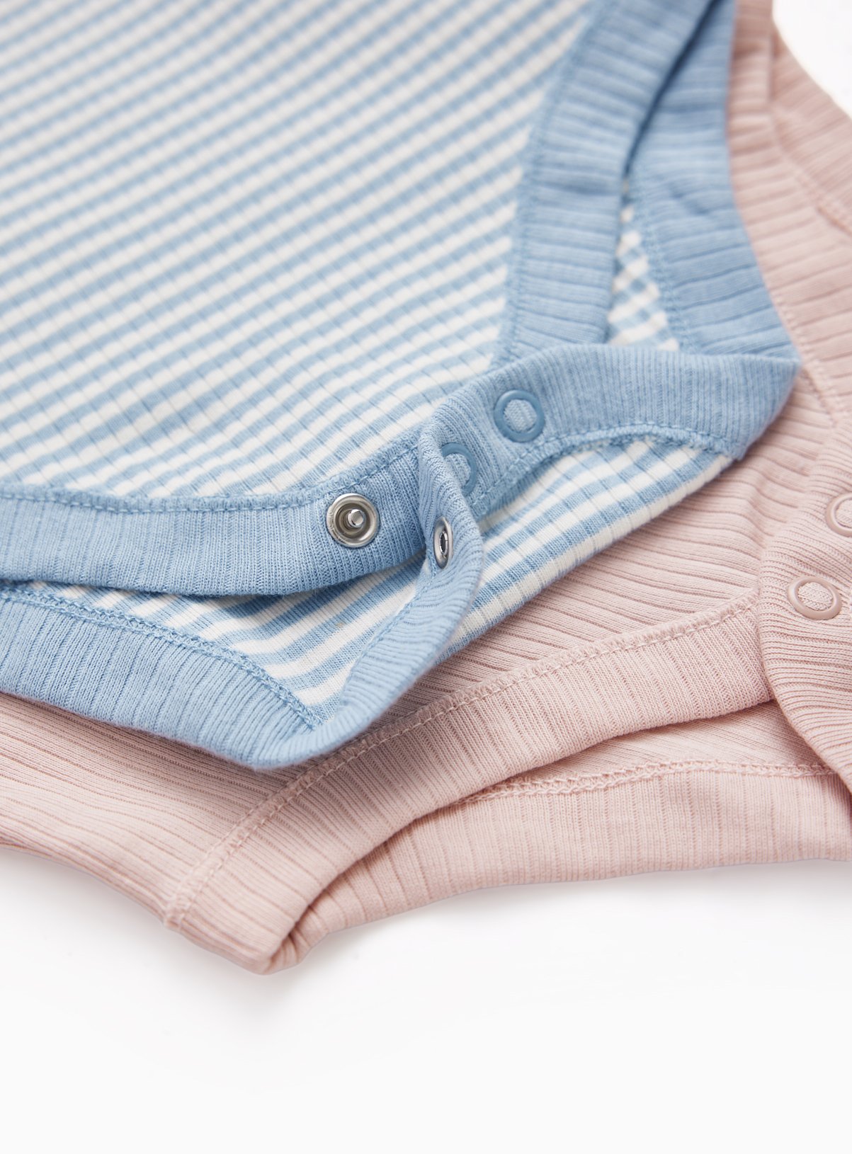 7 Pack Pastel Long Sleeve Bodysuits 3-6 months - Image 2 thumbnail